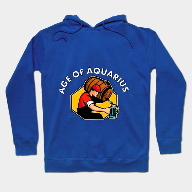 Age Of Aquarius Hoodie by richercollections